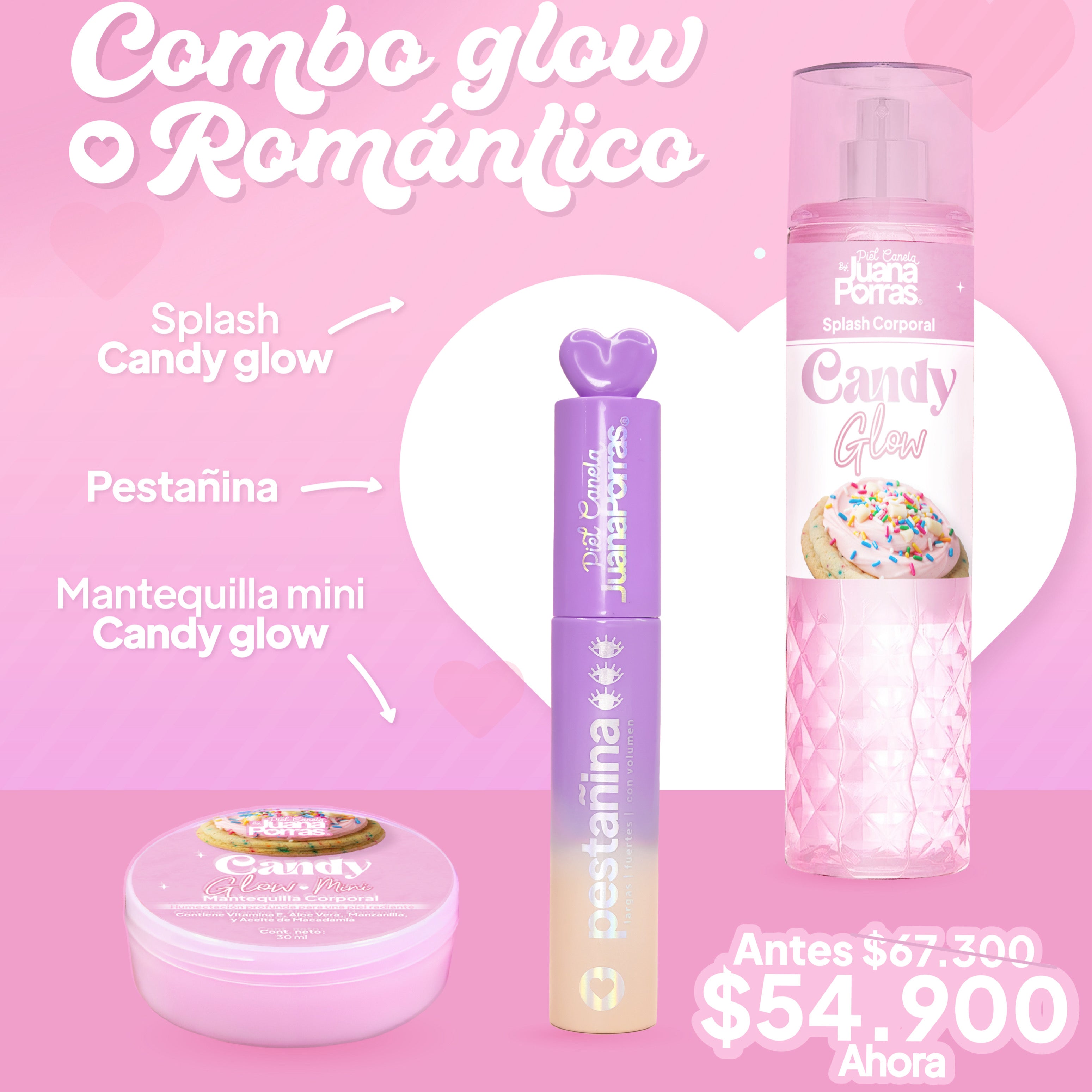 Combo Glow Romántico