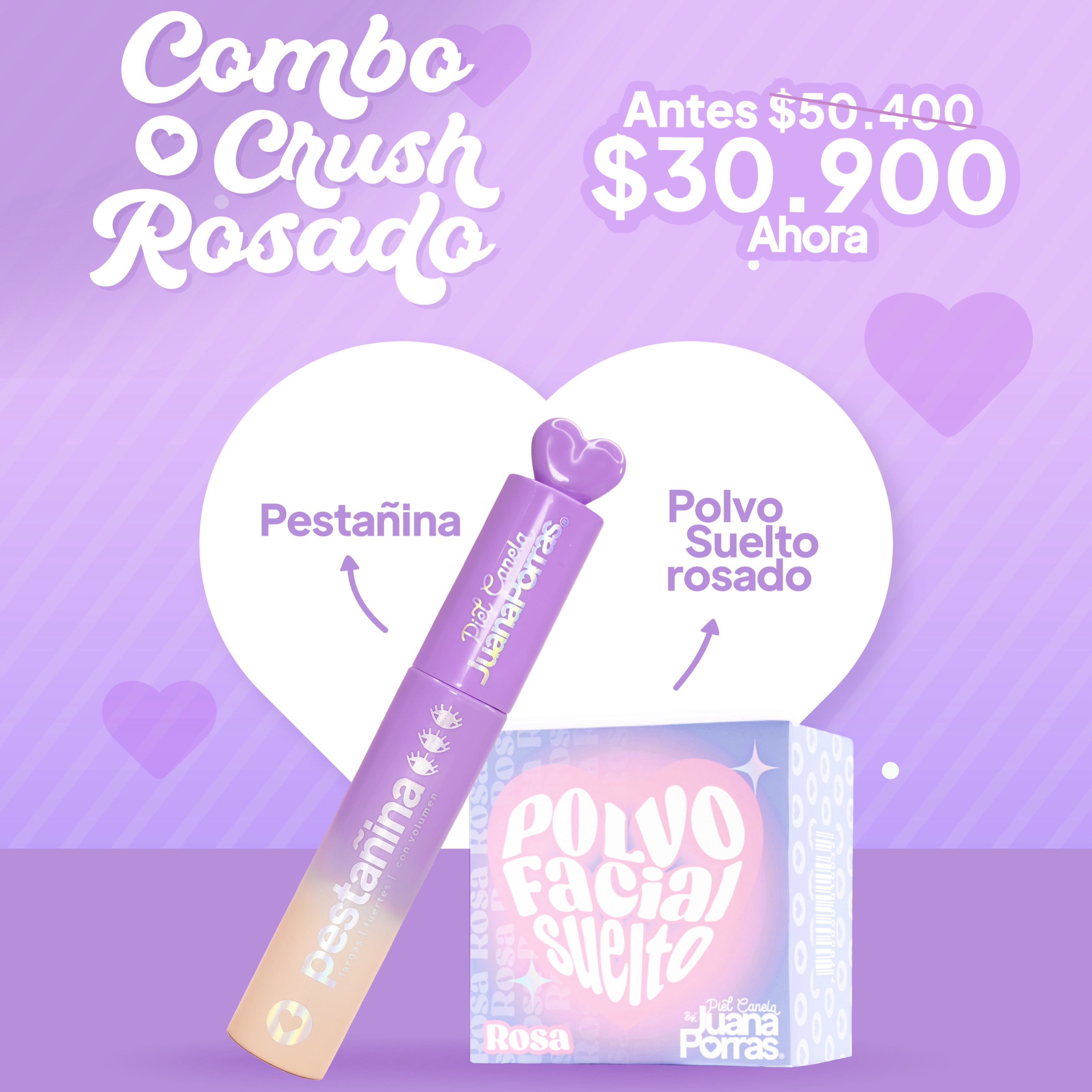 Combo Crush Rosado
